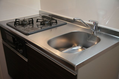 【キッチン】 | クレオ千早 | 別号室の写真になります。現況優先。