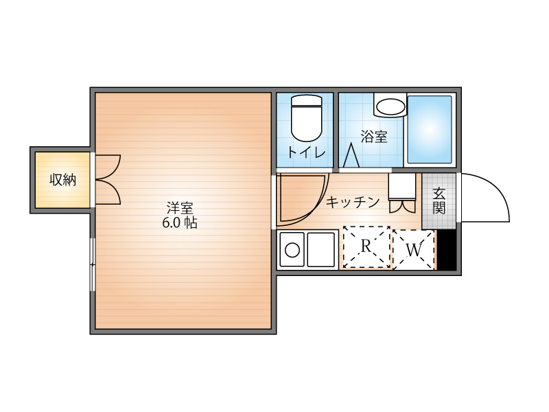 ソリテア大宮堀の内の間取り