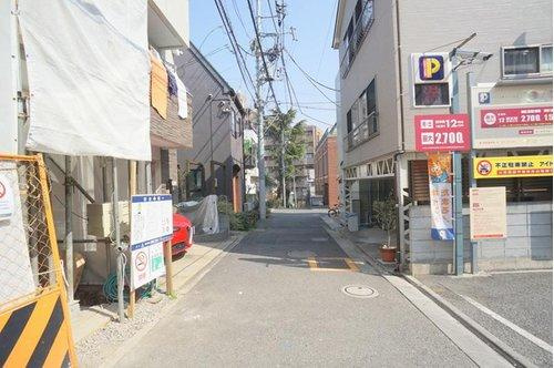 南青山４　土地の前面道路含む現地写真|現地（2022年3月）撮影