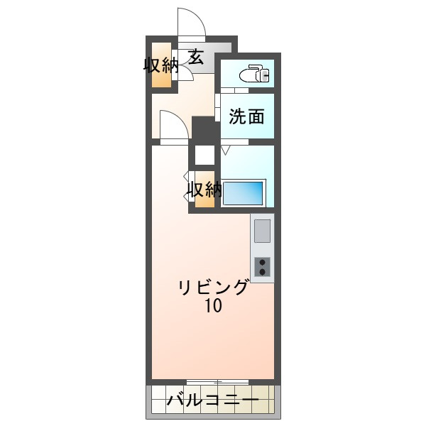 SFORT神戸神楽の間取り