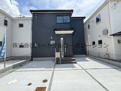 【外観】 | 神戸市西区玉津町新方　新築戸建2号棟　仲介手数料無料！ | 外はこのようになっています