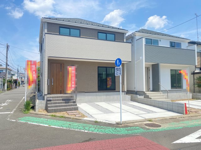 『八王子市新築戸建て』八王子市清川町27-1【仲介手数料無料】　１期の外観|～仲介手数料無料☆八王子ひなた不動産～八王子市清川町　新築戸建て
