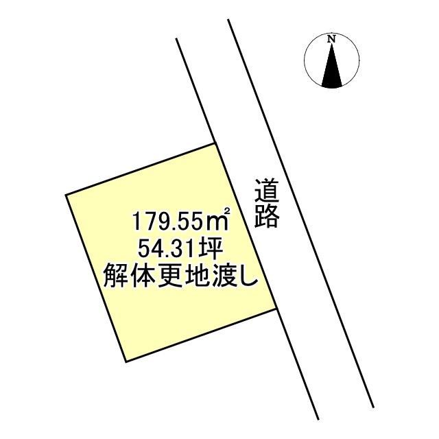 明神木182-26　売土地の土地図
