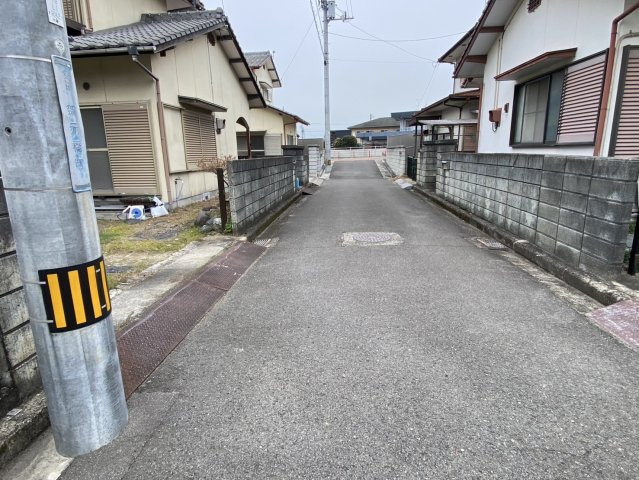 明神木182-26　売土地の前面道路含む現地写真