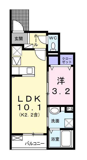 オリーブの間取り