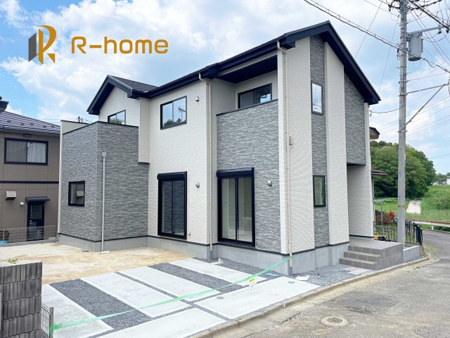 牛久市田宮町25期　新築戸建て　1号棟の外観|ご予約を頂ければ、『平日』はもちろん『早朝』や『夜間』もご見学可能です♪お気軽にお申し付けください♪