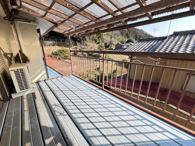 中古戸建　松井田町横川のバルコニー