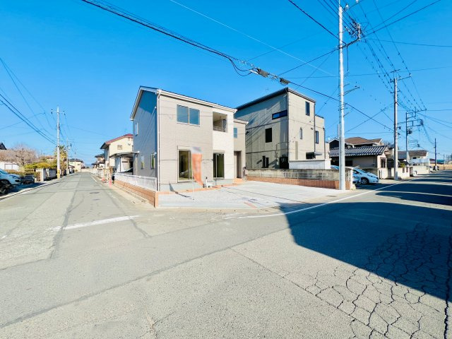 前橋山王の前面道路含む現地写真|車の通りも少なく駐車も楽々♪