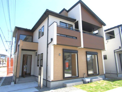 【外観】 | ブルーミングガーデン甲斐市万才　2号棟 | 外観もきれいです