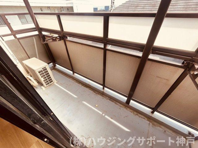 ドール霞ヶ丘のバルコニー