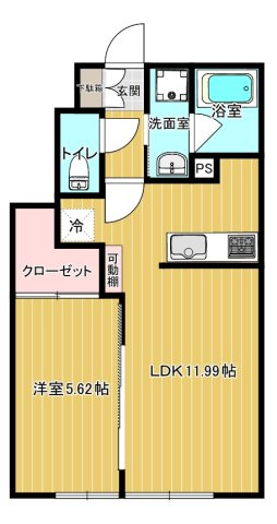 JERICHO Bの間取り