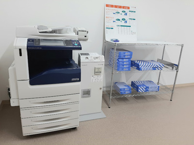 【設備】 | EN-biz（ワーキングスペース＆サテライトオフィス） | コピー機も使用できます（有料）！