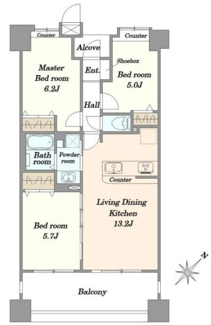 【間取り】 | ロータリーパレスアリーラ春日部