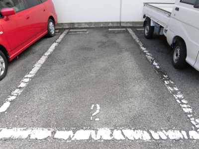 【駐車場】 | メゾンソワール | 駐車場です