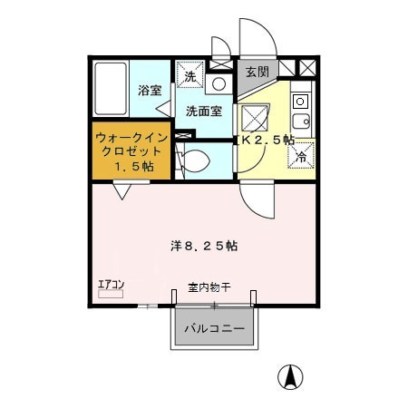 ボナンザ･ヒルの間取り