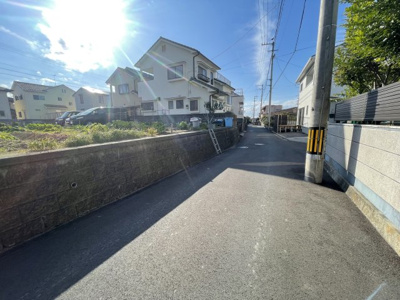 【前面道路含む現地写真】 | 売地　みどりケ丘