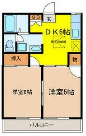 文化ハイツの間取り