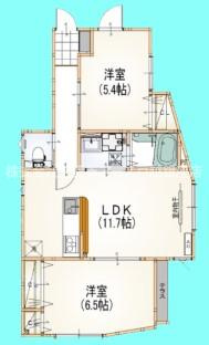 【間取り】 | メゾンコーワ上池台