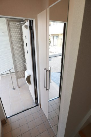オリーブの玄関