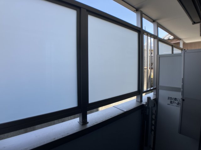 SKビル拾参番館のバルコニー