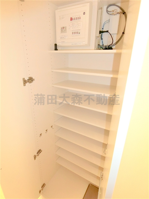 パークリュクス蒲田1丁目の収納|玄関収納　シューズボックス