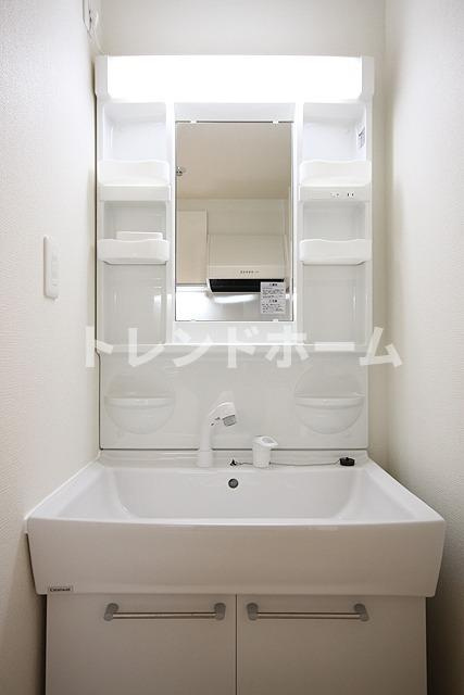 オーキッドコート北堀江の洗面所|選べる家電プランあり！！