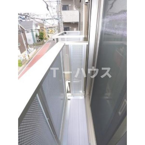 キャメル津田沼Ⅱのバルコニー