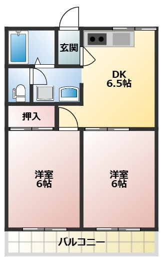 ノースウイングの間取り