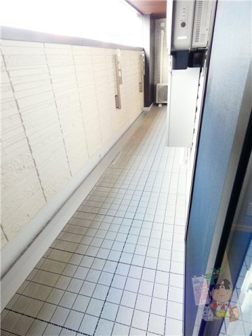 カーサ・カリダのバルコニー