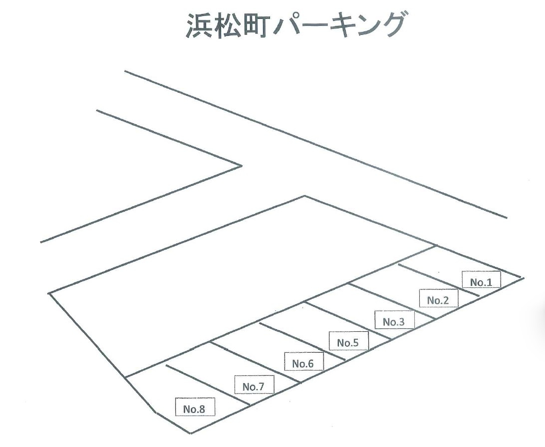 浜松町パーキングの区画図