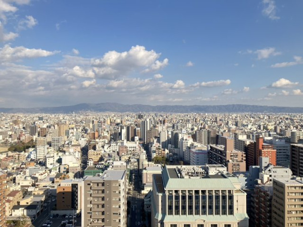 【展望】 | 【物件からの眺望】高層階23階東向きで眺望良好◎