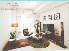 【居間・リビング】 | ベルシード浦安 | イメージ図