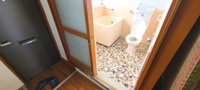 コンパクトで使いやすいトイレです