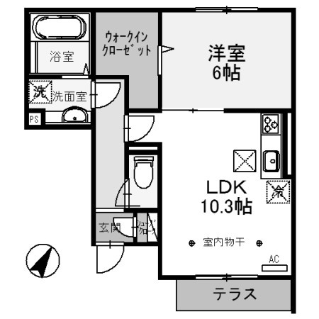 【間取り】 | コート・シャルマンK