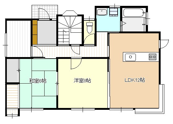 【間取り】の画像