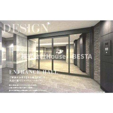 ワールドアイ神戸WESTのロビー