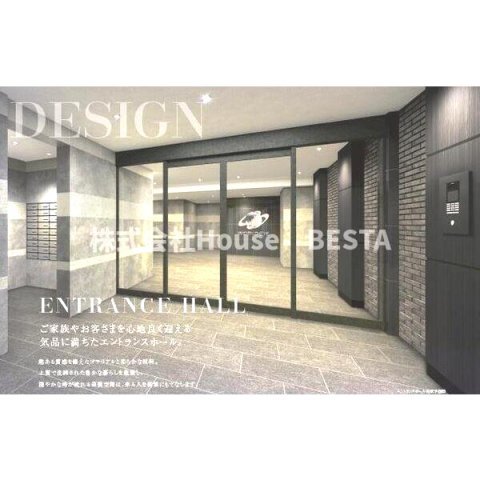 ワールドアイ神戸WESTのエントランス