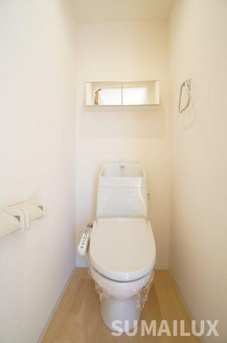 熊本市南区八幡１０丁目のアパートのトイレ