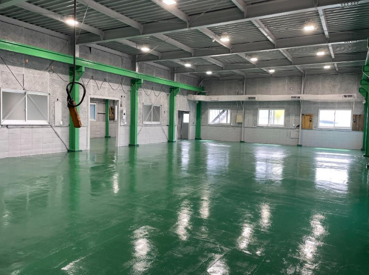 上尾市大字領家の倉庫の内装