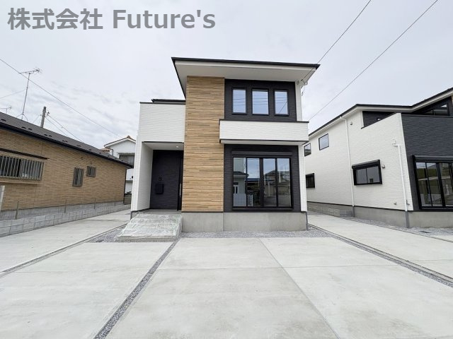 三郷市早稲田4丁目　新築戸建　全4棟　4号棟の外観|JR武蔵野線「三郷」駅まで徒歩17分！！