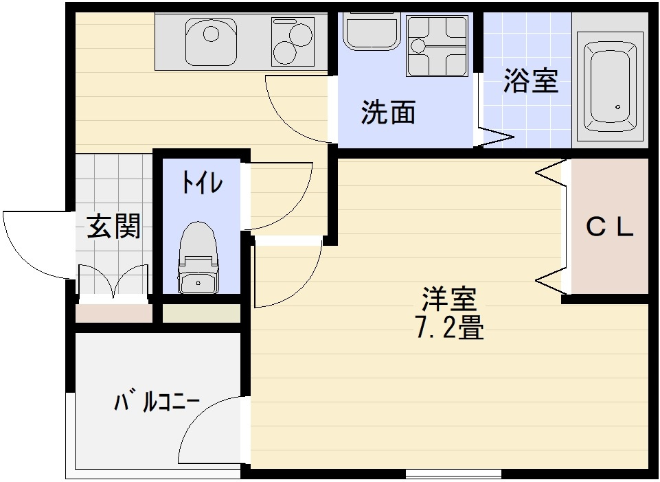 F＋style藤井寺林の間取り