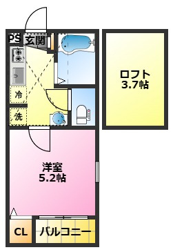 C1913-1の間取り|元住吉駅徒歩7分♪