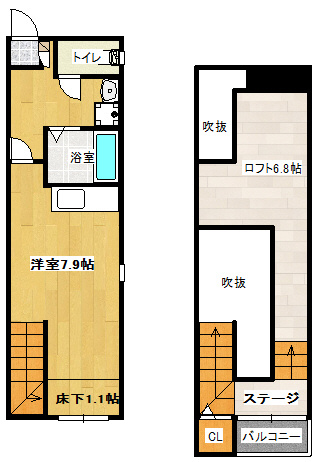 【間取り】 | MAISONETIC DAVA学研都市　★プライスホームなら仲介手数料が割引価格です！★