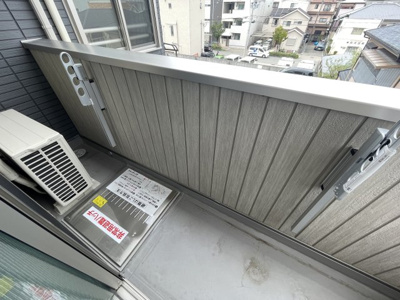 【バルコニー】 | Ｌａ　ｍａｉｓｏｎ青木町Ⅰ | バルコニーからの眺めを楽しみながら食事をしませんか