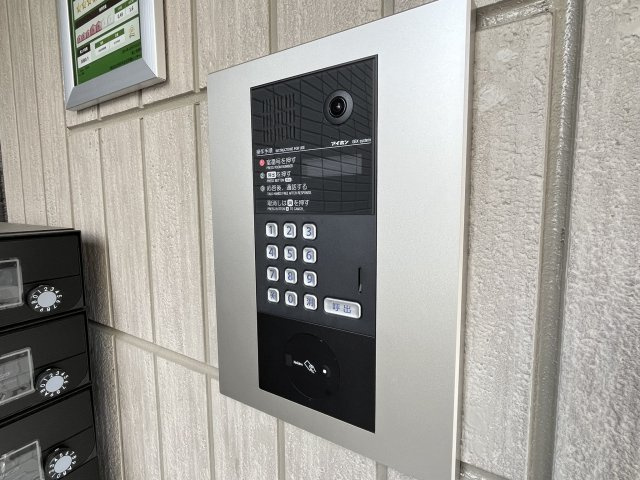 【セキュリティ】 | Ｌａ　ｍａｉｓｏｎ青木町Ⅰ | モニター付きインターホンです