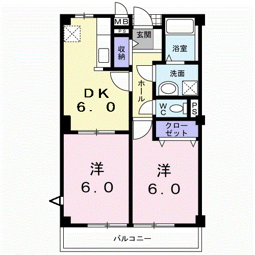 コモド　パラッツォの間取り