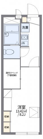 レオパレスシャンテの間取り