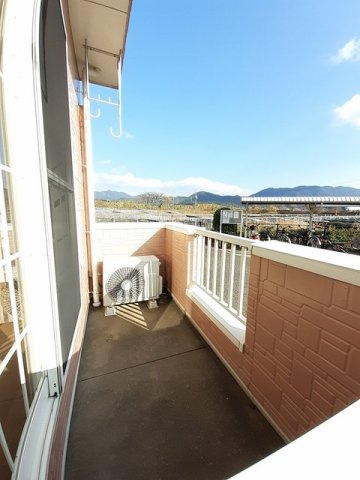 アヴェニール葉中のバルコニー