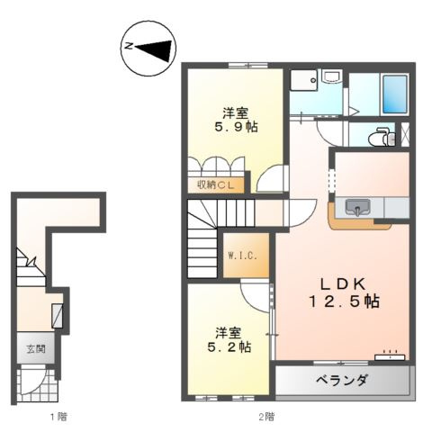 グランコート王喜の間取り