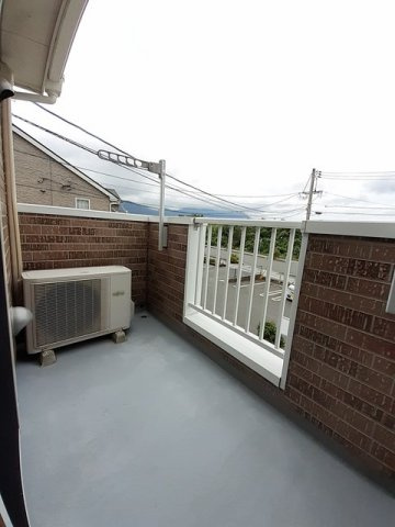 ソレアードエムＢのバルコニー